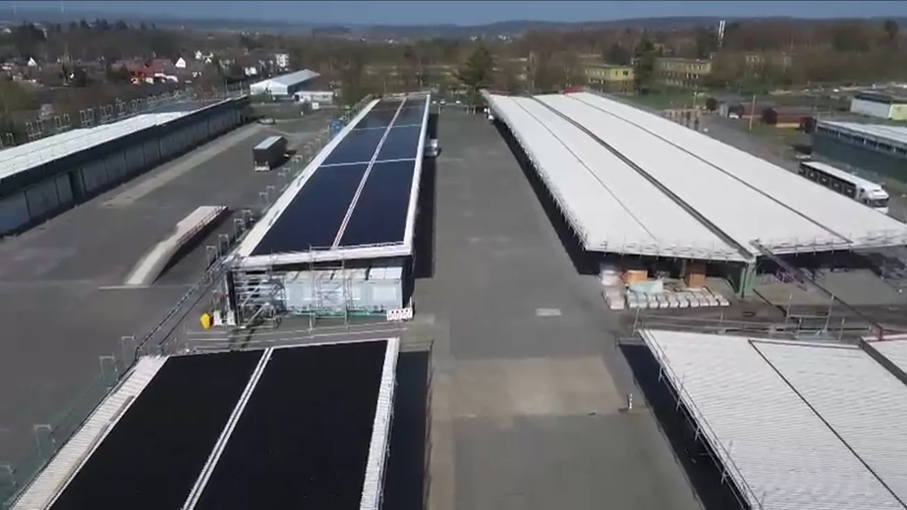 Photovoltaik-Anlage mit beeindruckenden 4.000 Modulen.